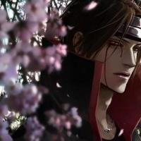 Itachi Uchiha World full of Sakura Trees